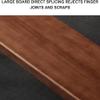 Solid Oak Dining Bench with Rounded Corners, 100.1 x 30 x 45 cm, Wood view 3