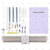 Knitting Machine, Medium Gauge, 6.5 mm, Portable Household Knitting Tool Set with Yarn Needles and Accessories for Scarves, Hats and Sweaters view 2