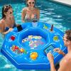 Octagonal Multifunctional Floating Pool Table view 3