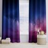 Blackout Curtains, Galaxy Blue-Purple Clouds, 229 x 117 cm, Set of 2, Thermal Curtains for Bedroom, Kids' Room and Living Room view 3
