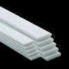 Purzen Fiberglass Composite Flat Bar, White, Rounded Edge, 500 mm, 3 mm × 19 mm view 1