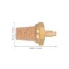 Garneck Pneumatic Copper Air Filters, 5-Pack | M5 Air Mufflers for Fog Machines view 2