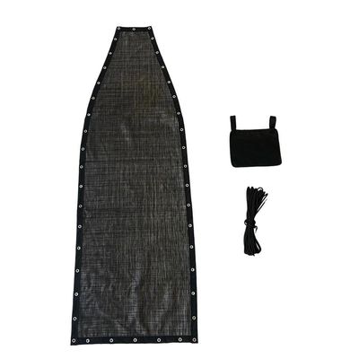 NINMORTH Textilene Replacement Fabric for Black-Gray Hanging Chair, 64 x 197 x 23 cm