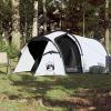 Hompiper Tunnel Camping Tent for 2 People, White/Dark, Waterproof, Model 94389 view 2