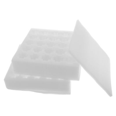 SOESFOUFU Portable EPE Egg Holder with 50 Compartments for Up to 50 Quail Eggs