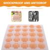 SOESFOUFU Portable EPE Egg Holder with 50 Compartments for Up to 50 Quail Eggs view 3