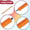 Wenoup Climbing Rope Protector Sleeve, Durable PVC Mesh, Easy to Install, Lightweight, for Rock Climbing, 95 cm view 2