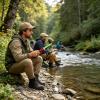 Portable Miniature Fishing Rod view 3