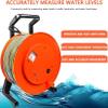 Groundwater Level Meter, 10–300 m Water Depth Meter, Electronic Well Water Meter with Steel Tape and Fixed Probe view 2