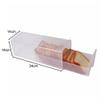 Airtight Bread Box with Drawer, Silicone Seal, Dishwasher-Safe, White view 2