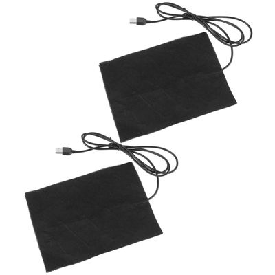 Healvian USB Heating Mats with Temperature Control, 2-Piece Cotton Set for Fast Epoxy Resin Curing, Resin Crafts and Home Use