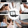 3D HD Phone Screen Magnifier with Adjustable 12-Inch Display view 3