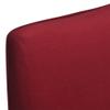 WDSAYREH 6-Pack Stretch Chair Covers, Bordeaux, Fits Chairs up to 55 cm High view 2