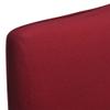 WDSAYREH 6-Pack Stretch Chair Covers, Bordeaux, Fits Chairs up to 55 cm High view 4