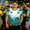 Brazil Soccer T-Shirt 2026 Men's/Women's Jersey with 3D Flag Print view 4