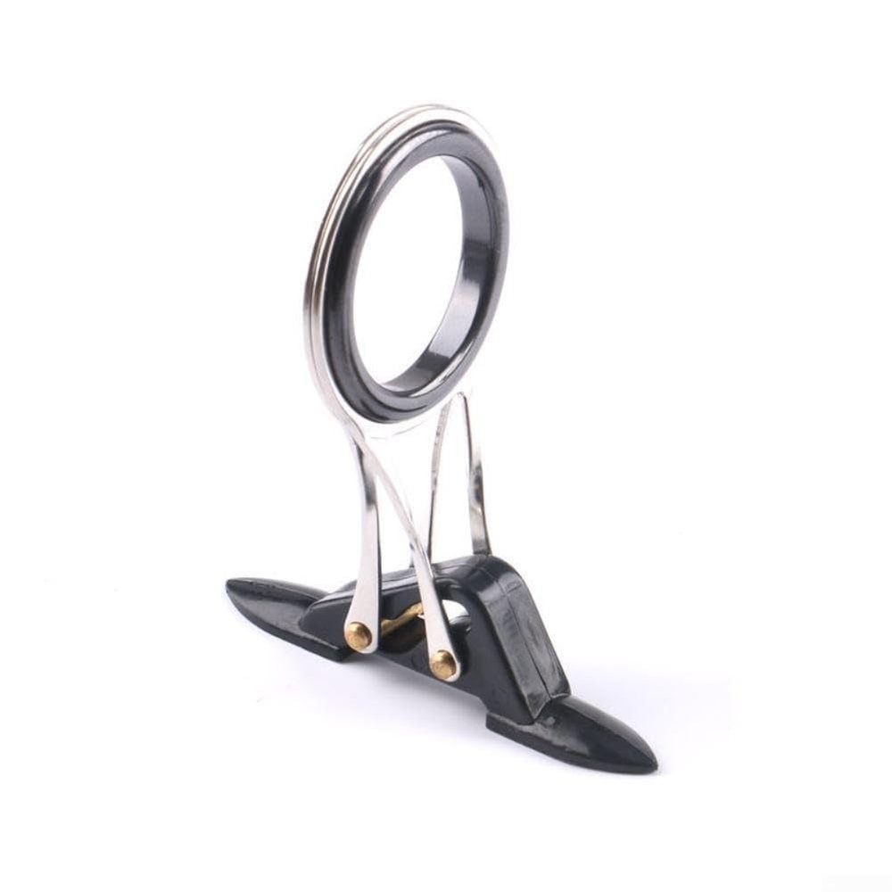 Folding 304 Stainless Steel Fishing Rod Guides for Consistent Line Routing and Rod Support (20#)