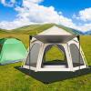 GOUJIAN Tent Groundsheet, 300 x 250 cm, Waterproof, Thickened, Foldable, with 4 Pegs view 3