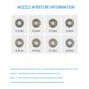 50 Brass Fine-Mist Nozzles, 0.30 mm Three-Section Extended Aperture, 3010 view 3