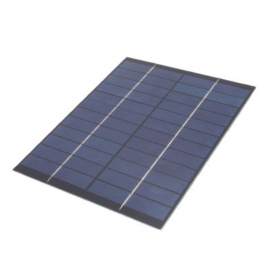 Yechiry 6 W Solar Panel Charger, Polycrystalline Silicon, USB Type-C Output for Lights, Fans, and Security Cameras