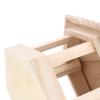 Cryfokt Wooden Birdhouse with Roof, Durable Design, Hanging Outdoor House, for the Garden, 1 Unit (PINK) view 4