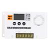 Asixxsix Solar Charge Controller, 12V/24V Auto, LCD, USB 5V/2A, PWM, 30A view 1