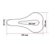 Generic Ultralight 7D Full-Carbon Road Bike Saddle with 7x9 Rails view 4
