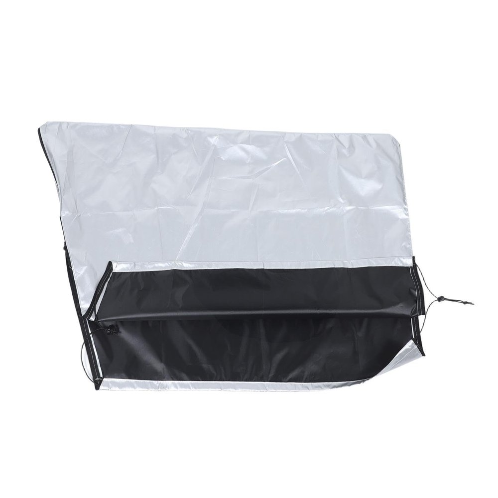 TOVINANNA Silver Oxford Cloth Folding Telescope Cover, Waterproof Outdoor Rain Protection