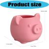 Nordic-Style Cartoon Pig-Shaped Small Planter view 4