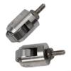 2-Piece M2.5 Indicator Contact Set with 10 mm Roller Tip, Stainless Steel Depth Gauge Head Parts, 22.5 mm Length view 1