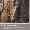 Tent Hammer with Aluminum Handle and Stainless Steel view 4