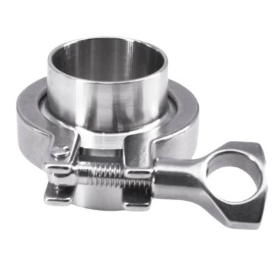 0.5" 1.5" 2" 3" 4" 5" 6" 8" 10" Tri-Clamp Set, SUS 316L Stainless Steel Assembly Weld Ferrule Pipe Fitting (SUS316L PTFE, 32 mm K64)
