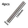 99.9% Graphite Rods, Electrode Cylinders, 150 mm Long, 6–10 mm Diameter, 4-Piece Set (9 mm Diameter) view 2
