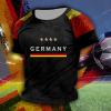 2026 Germany Fan Soccer Shirt, Short Sleeve, Retro, Earthy Yellow, XXL view 2