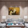 3000-Piece Adult Jigsaw Puzzle, Horses and Sunflowers, Challenging Family Game, R2KH-558 view 3