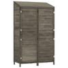 Wooden Tool Shed, 102 x 52 x 174.5 cm, Solid Fir Wood view 2