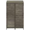 Wooden Tool Shed, 102 x 52 x 174.5 cm, Solid Fir Wood view 4
