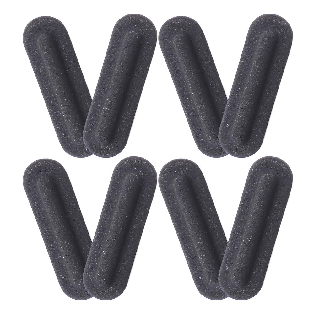 Mikikit 8-Piece Rubber Feet Set for Laptop Bottoms: Self-Adhesive Anti-Slip Pads for Models, Replacement Rubber Feet for Repairs and Home Use
