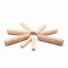 RhineCart Basics 100-Piece Fluted Wood Dowel Pins, 8 mm x 40 mm view 1