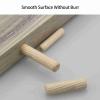 RhineCart Basics 100-Piece Fluted Wood Dowel Pins, 8 mm x 40 mm view 4