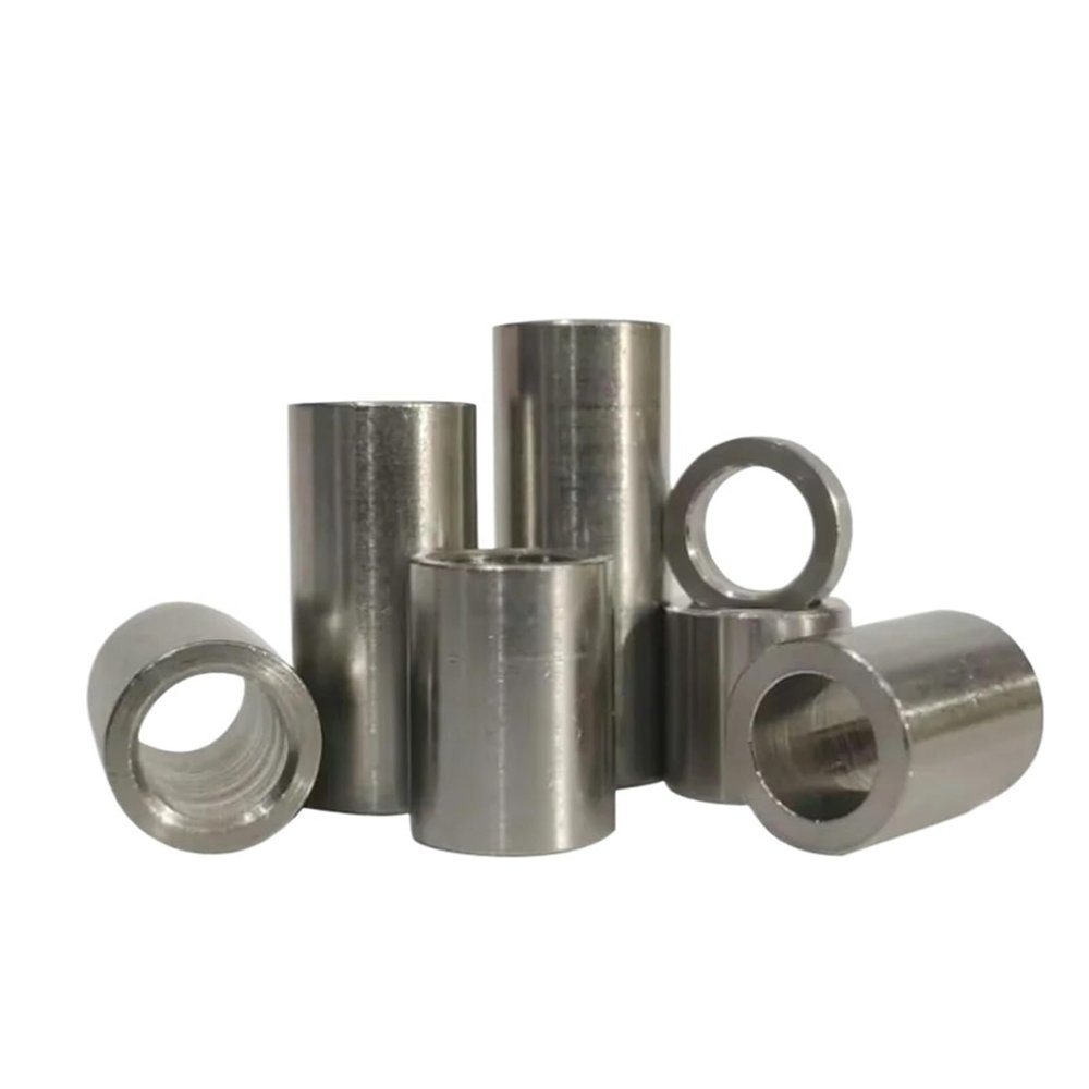Aqxypas ID 6.1/7.1/8.1/9.1/10.1 mm 304 Stainless Steel Threadless Bushing Washer, Round Hollow Spacer Sleeve, OD 7–14, Length 2–60 (8.1 x 11 x 25 mm, 3 pcs)