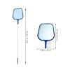 HOMOCONO Pool Cleaning Set with Fine-Mesh Net, Cleaning Brush and 5-Piece Plastic Telescoping Pole view 2