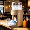 SHENGQION Professional Ice Crusher, 480 W, 1,400 RPM, Automatic Snow Cone Machine with Smart Anti-Jam Technology, 6 kg Bucket view 1