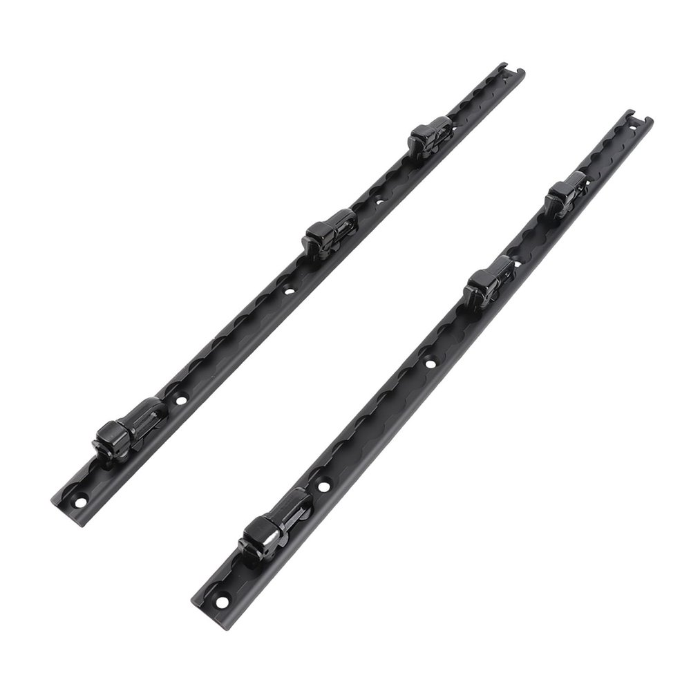 RhineCart Basics 60 cm L-Track Tie-Down System with 6 Double-Stud Fittings