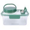 Bonbela Salad Container with Fork, 4 Compartments view 1