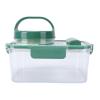 Bonbela Salad Container with Fork, 4 Compartments view 3