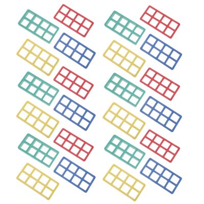 GALPADA 40-Piece Plastic Window Frame Glazing Spacers with Thermal Insulation and Weather Resistance for Windows and Toilets
