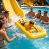 Inflatable Surf Bodyboard for Kids, Pool Surfboard for Children view 3