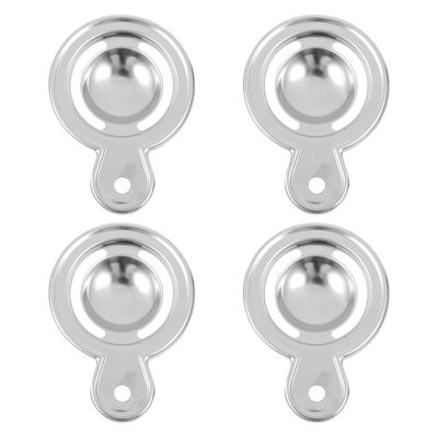 4-Piece Stainless Steel Egg Yolk Separator Set