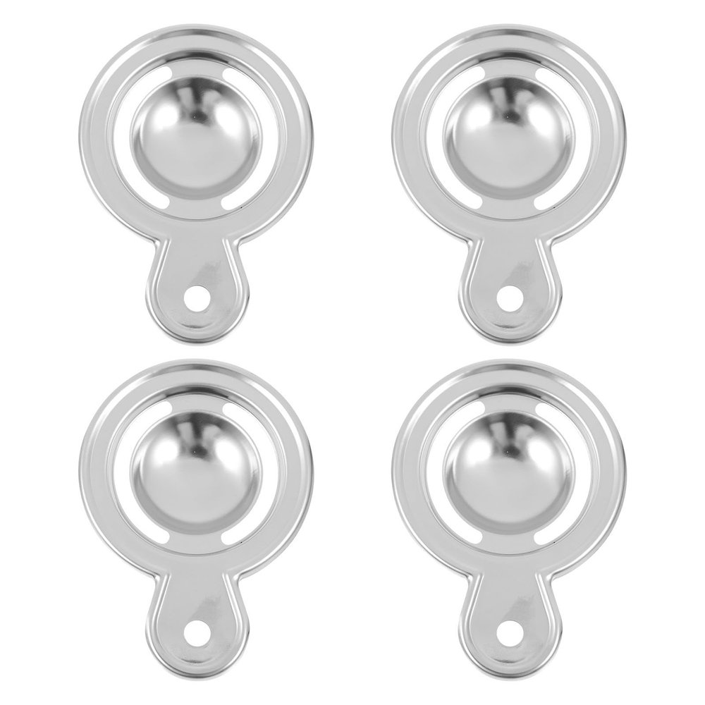 4-Piece Stainless Steel Egg Yolk Separator Set