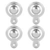 4-Piece Stainless Steel Egg Yolk Separator Set view 1